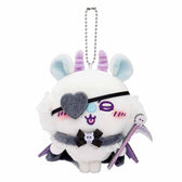 CHIIKAWA | Momonga Mascot Holder Plush Keychain Bag Charm 120×115×80mm (Angel ♡ Demon)