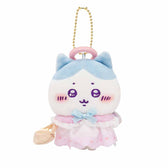 CHIIKAWA | Hachiware Mascot Holder Plush Keychain Bag Charm 120×115×80mm (Angel ♡ Demon)