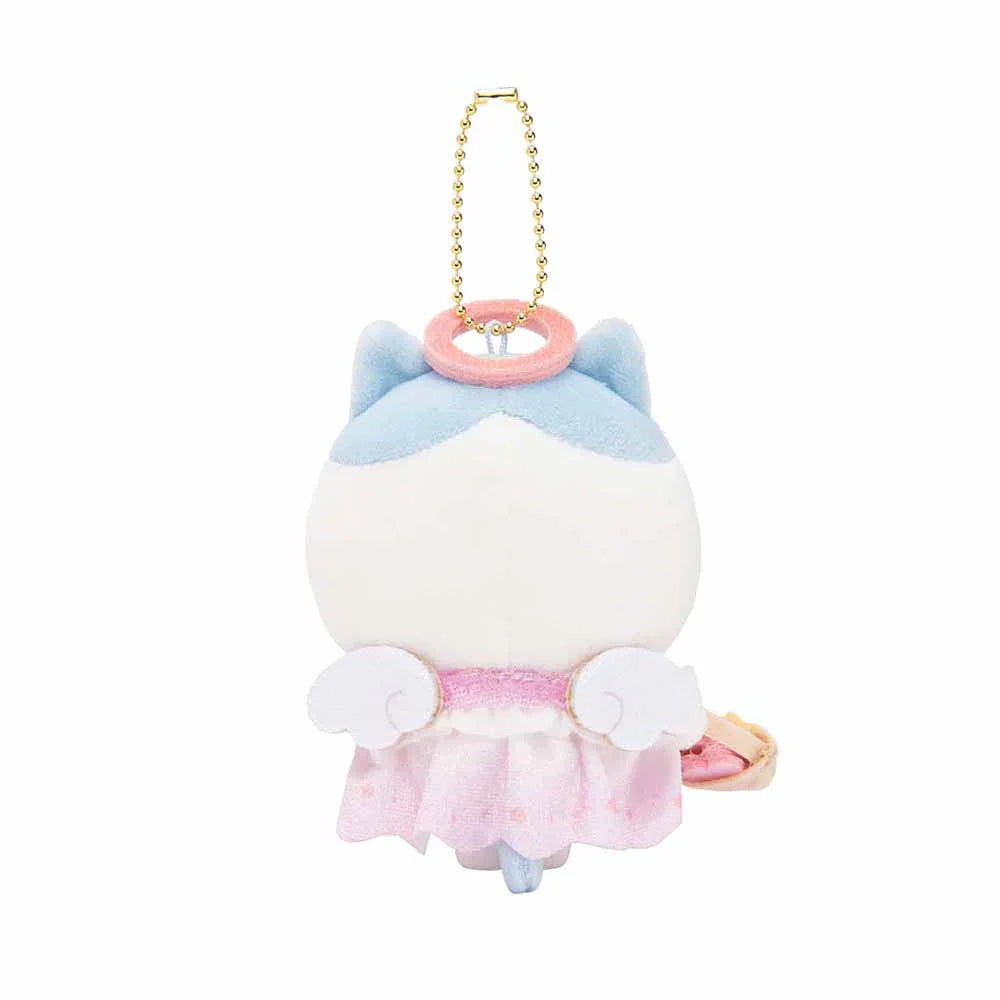CHIIKAWA | Hachiware Mascot Holder Plush Keychain Bag Charm 120×115×80mm (Angel ♡ Demon)