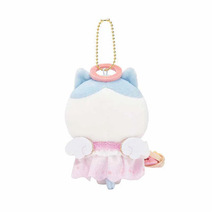 CHIIKAWA | Hachiware Mascot Holder Plush Keychain Bag Charm 120×115×80mm (Angel ♡ Demon)