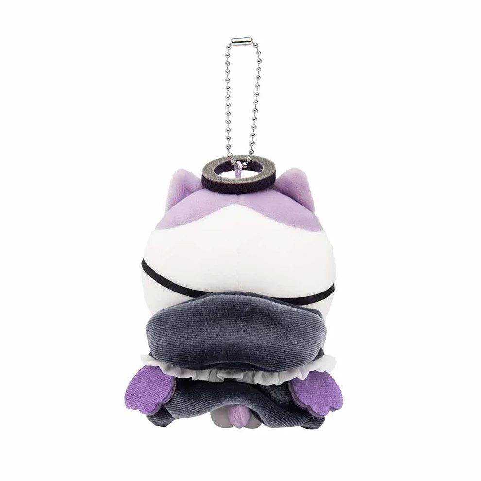 CHIIKAWA | Hachiware Mascot Holder Plush Keychain Bag Charm 120×115×80mm (Angel ♡ Demon)
