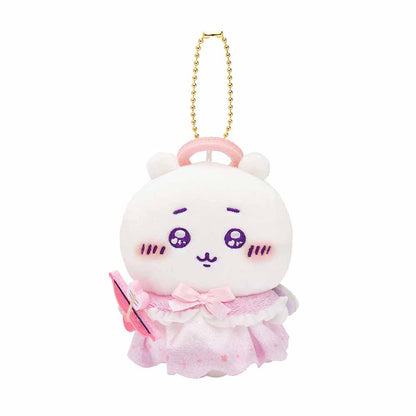CHIIKAWA | Chiikawa Mascot Holder Plush Keychain Bag Charm 120×115×80mm (Angel ♡ Demon)