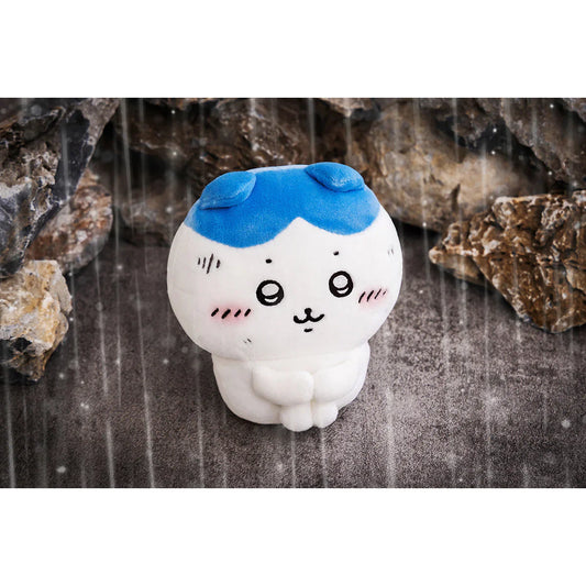 Chiikawa | Hachiware Plush Toy H120×W120×D100Mm (No Joy) 吉伊卡哇 小八公仔/玩偶 委屈表情抱腿公仔 失落自闭小八