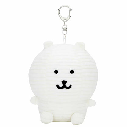 Nagano Friends | Mascot Holder Plush Keychain H130 X W100 D80Mm (Shima Shima Bear)