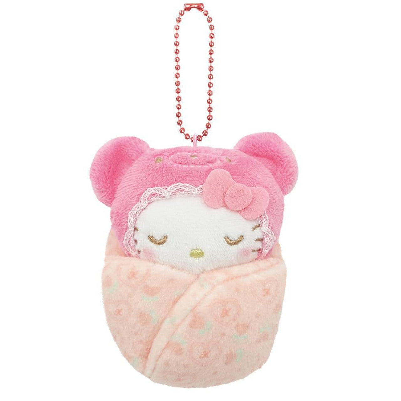 Sanrio | Hello Kitty Wrap-Around Swaddle Mascot Latte Bear Baby 5.0 X 12.0 12.0Cm
