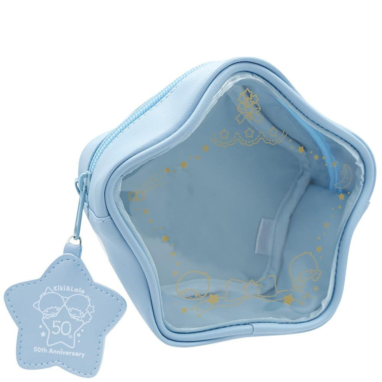 SANRIO | Little Twin Stars Star-Shaped Pouch Display Pouch Blue 155×175×70mm (50th Anniversary)