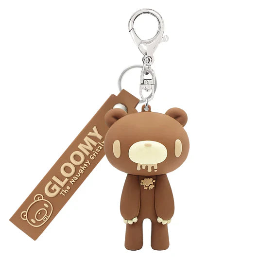 Gloomy Bear | 3D Figure Keychain 43×130×46mm (Chocolate)