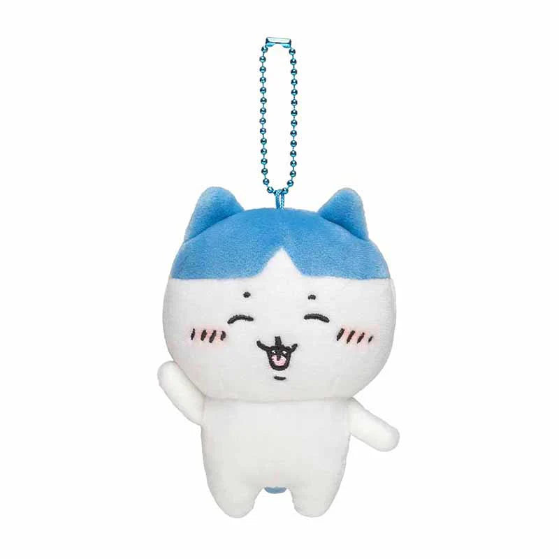 Chiikawa | Mascot Holder Plush Keychain (Hachiware) H110×W90×D55Mm 吉伊卡哇 玩偶挂件/包挂/钥匙链（中分小八）