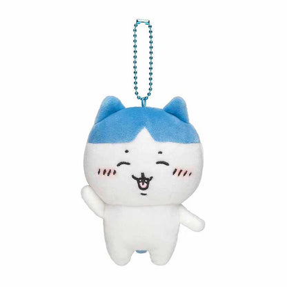 Chiikawa | Mascot Holder Plush Keychain (Hachiware) H110×W90×D55Mm 吉伊卡哇 玩偶挂件/包挂/钥匙链（中分小八）