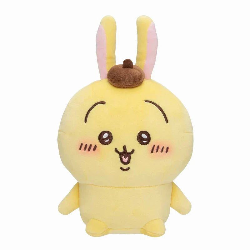 Chiikawa x Sanrio | Pompompurin Pom Pom Purin x Usagi Plush Toy Plush Doll 190×170×120mm