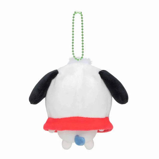 Chiikawa x Sanrio | Pochacco x Hachiware Plush Keychain Bag Charm Mascot Holder 110×125×60mm