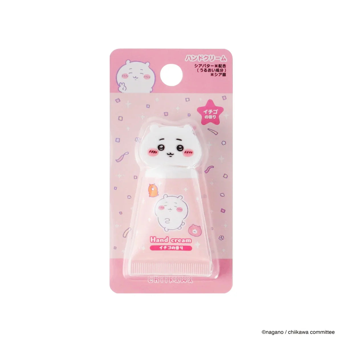 CHIIKAWA | Chiikawa Hand Cream with Mascot 30g (Strawberry Flavour)
