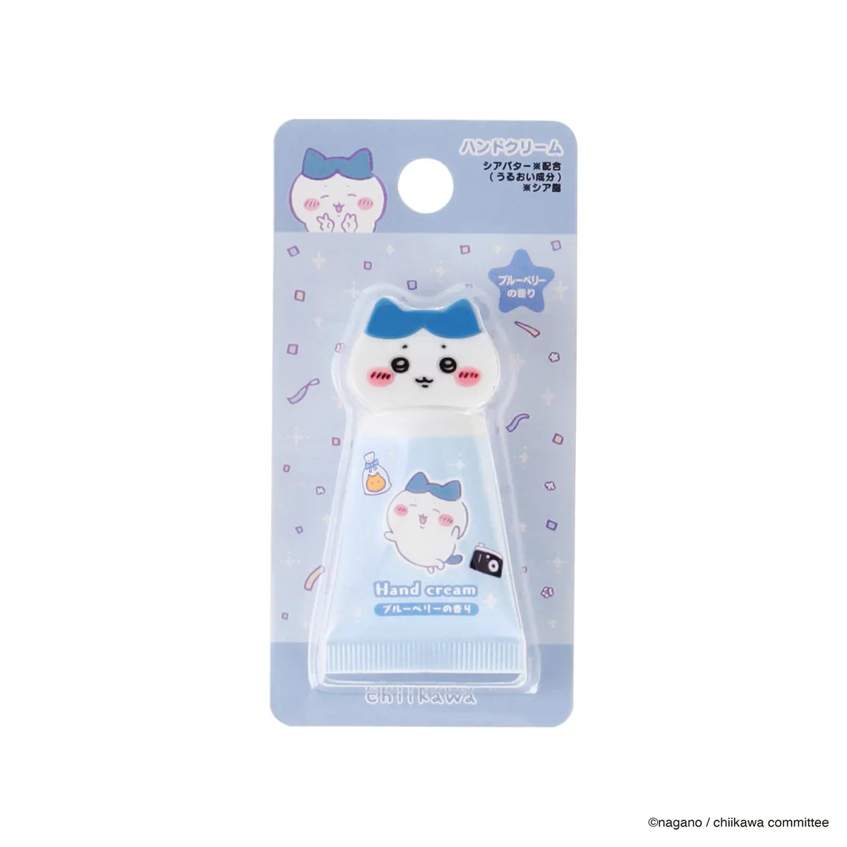 CHIIKAWA | Hachiware Hand Cream with Mascot 30g (Blueberry Flavour)