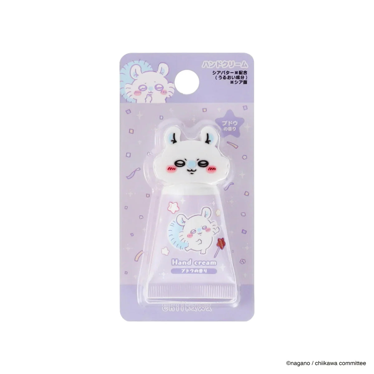 CHIIKAWA | Momonga Hand Cream with Mascot 30g (Grape Flavour)