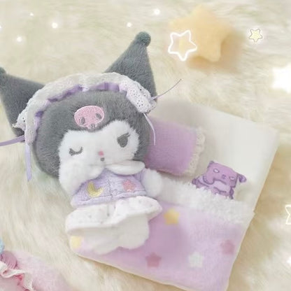 SANRIO | Kuromi Mascot Holder Bag Charm Keychain (Good night and Sweet Dreams)