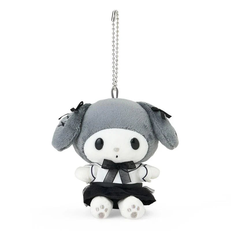 SANRIO | My Melody Mascot Holder Plush Keychain 5.0 x 7.9 x 13.5cm (Monotone)