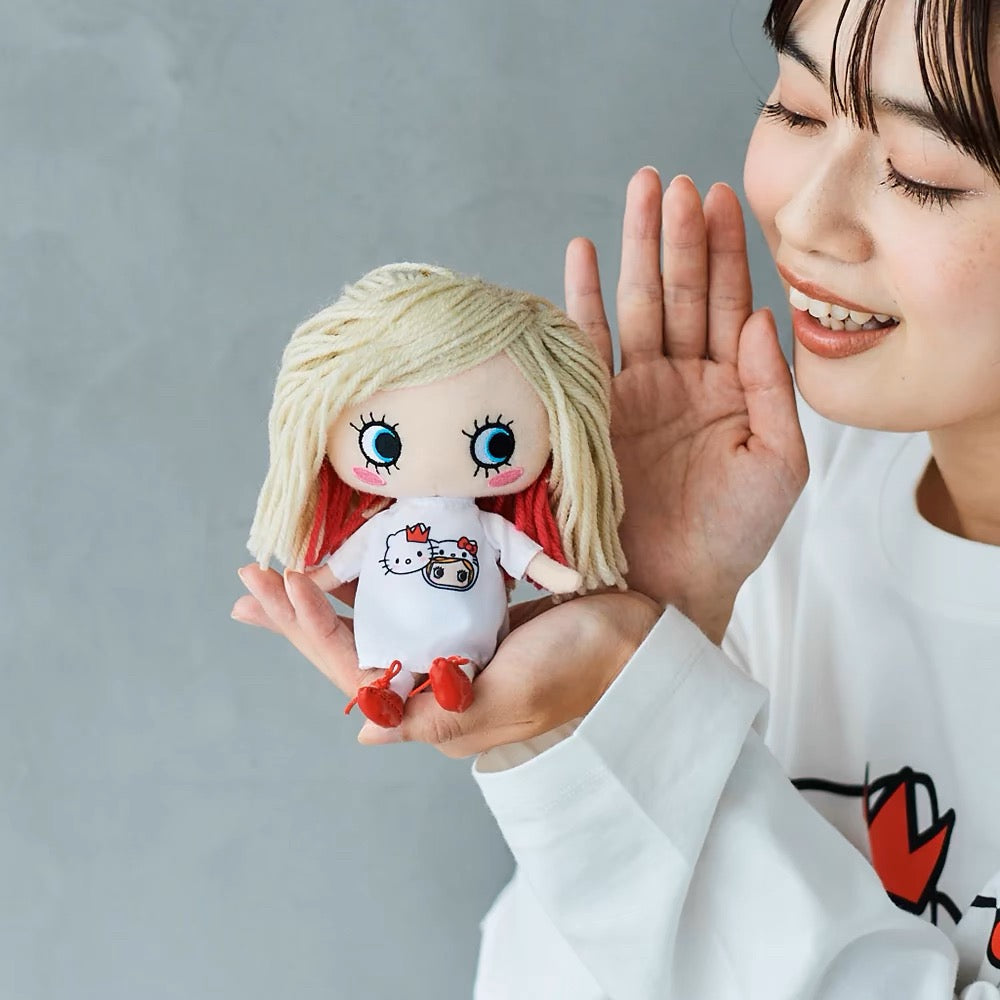 Ilemer X Hello Kitty | 50Th Anniversary Plush Doll/Keychain 18Cm (Limited)