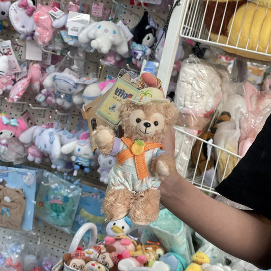 Disney | Shang Hai Disneyland Mascot Holder Plush Keychain (Duffy And Friends Summer Collection)