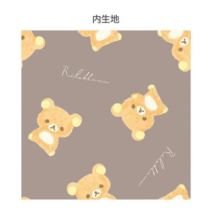 SAN-X | Rilakkuma Card Case 80×110×30mm (Gray Black)