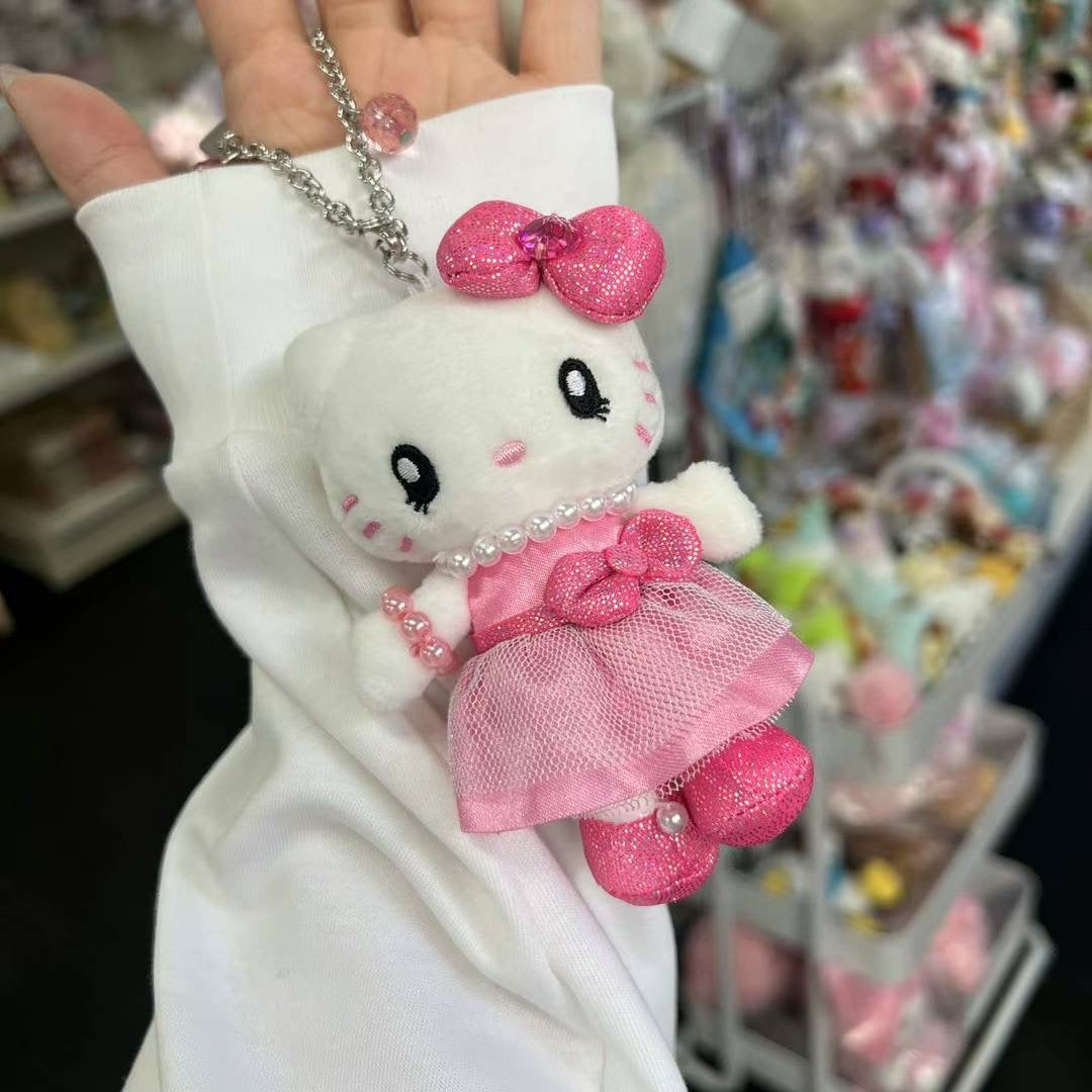 Usj | Hello Kitty Plush Keychain Mascot Holder