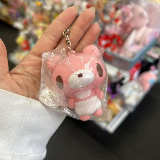 Gloomy Bear | Pink Mascot Keychain Approx. (25th ANNIVERSARY TOUR)