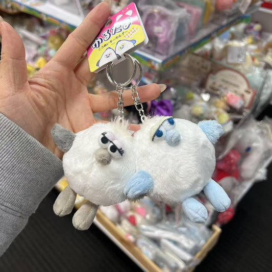 CRUX | Plush Keychain with Magnet set H180×W140×D90mm (Shimaenaga)