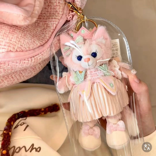 DISNEY | SHANG HAI DisneyLand LinaBell Mascot Holder Plush Keychain (Duffy and Friends)