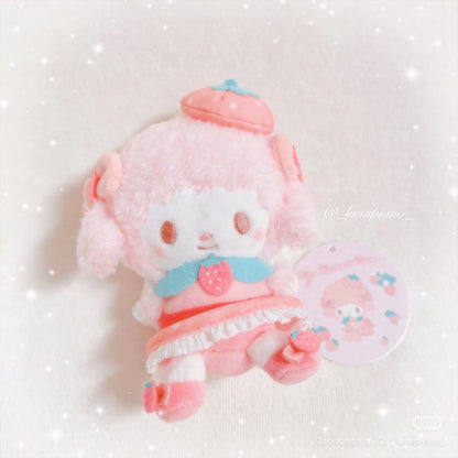 SANRIO | My Sweet Piano Mascot Holder Plush Keychain Bag Charm 12cm Approx. (Strawberry Cheek)
