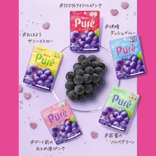 【BB 2026.2】KANRO | Pure Gummy Grape 56g