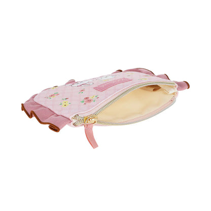 Mikko Illustrations | Frill Cosmetic Pouch 125×190×12mm (Lil ala mode Mousse & Cammy)