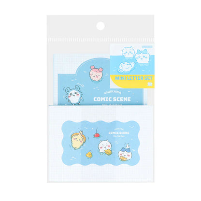 CHIIKAWA | Mini Letter Set (River Comic Scene Cider Fruit Punch)