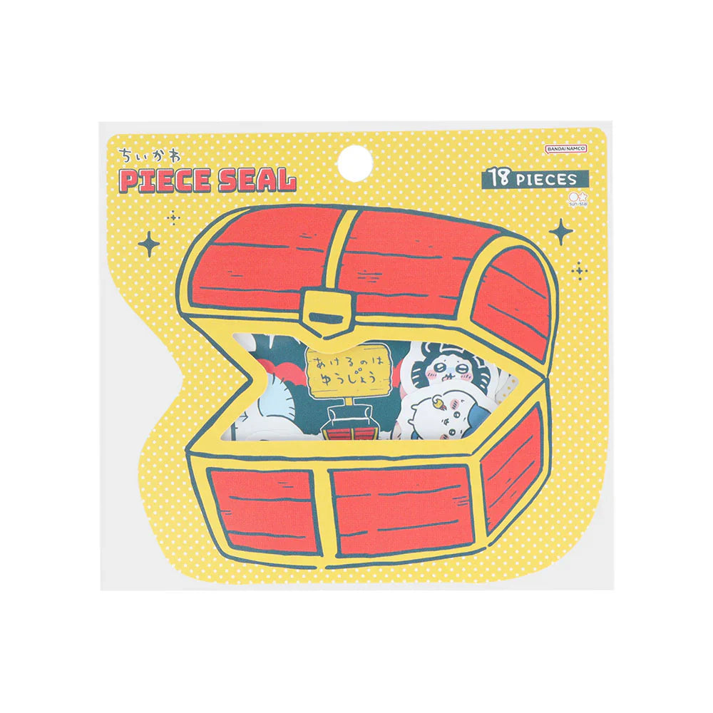 CHIIKAWA | Flake Sticker Seal 18pcs (River Comic Scene Treasure)