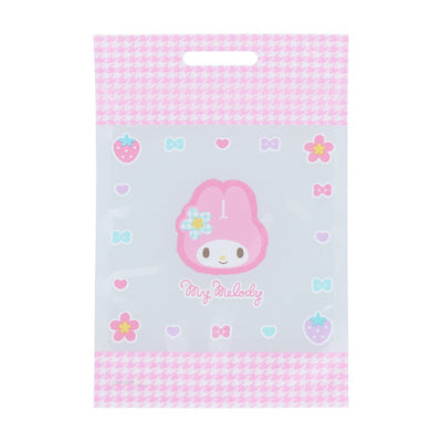 Sanrio | Y2K Gift Shopper Bag 5Pcs W100×H150×D1Mm (My Melody) 日本三丽鸥 复古风 自封袋/塑封袋（美乐蒂）