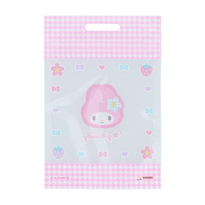 Sanrio | Y2K Gift Shopper Bag 5Pcs W100×H150×D1Mm (My Melody) 日本三丽鸥 复古风 自封袋/塑封袋（美乐蒂）