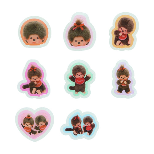Monchhichi | Flake Stickers 100x100x3mm