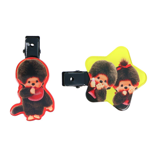 Monchhichi | Multi-Clip Set of 2 40x40x3mm