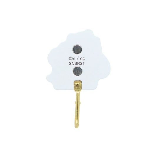 Chiikawa | Wooden Magnet Hook Anoko H55×W45×D25Mm (Wonder Tea Time)