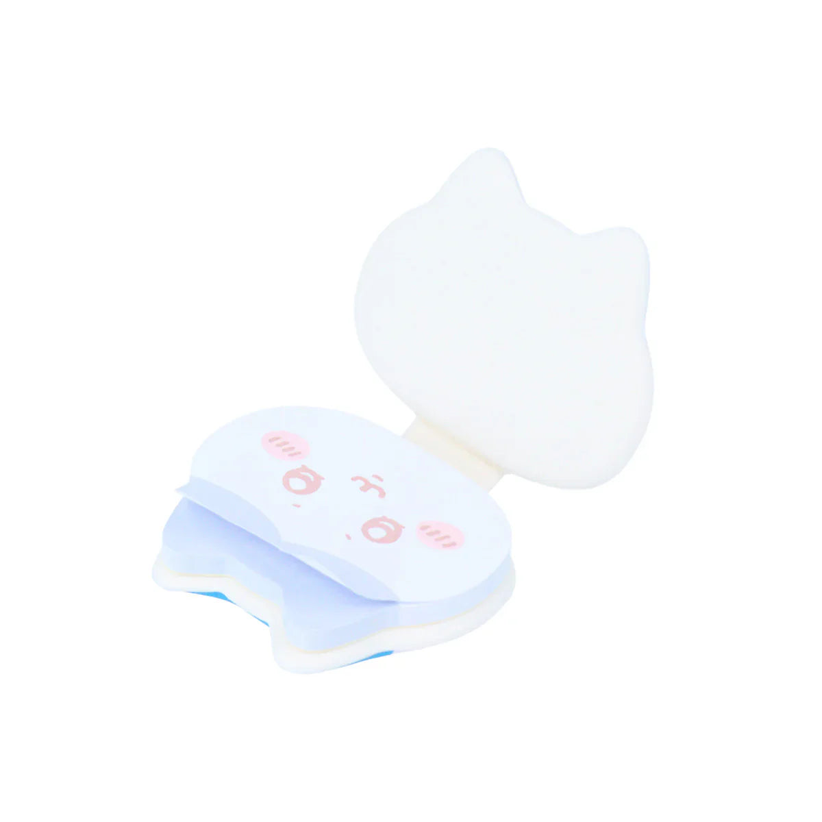 Chiikawa | Fuwa Sticky Notes H60×W70×D25Mm 40Pcs Hachiware 八字喵/小八/小蓝