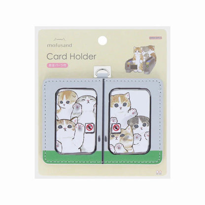 Mofusand | Card Holder Case Pass W105 X H77 D4 Mm (Crowded Train)
