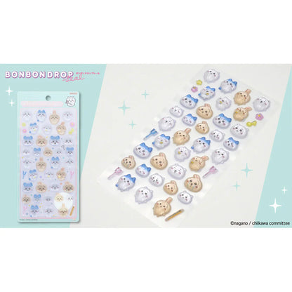 CHIIKAWA | Usagi & Chiikawa & Hachiware Bonbon Drop Seal 3D Sticker 200×95×7mm