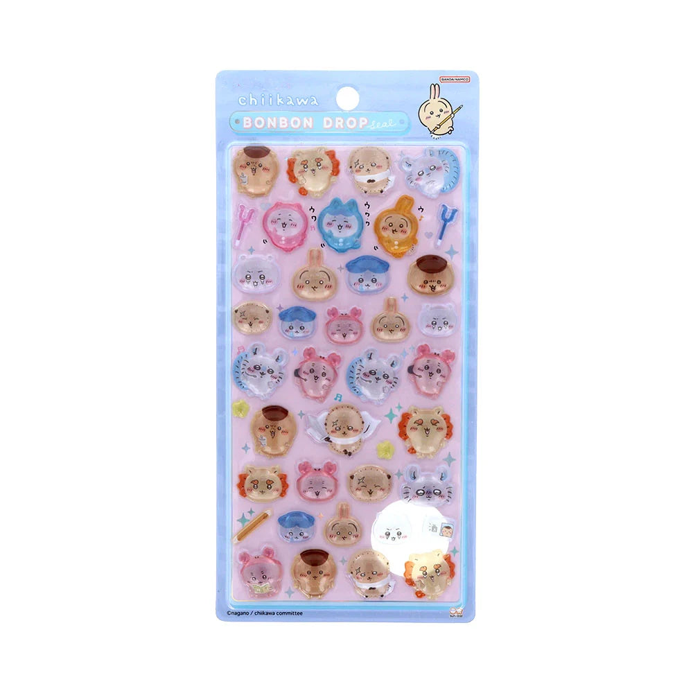 Bonbon Drop | Chiikawa Everyone Pose!  Seal 3D Sticker 95×200×7mm
