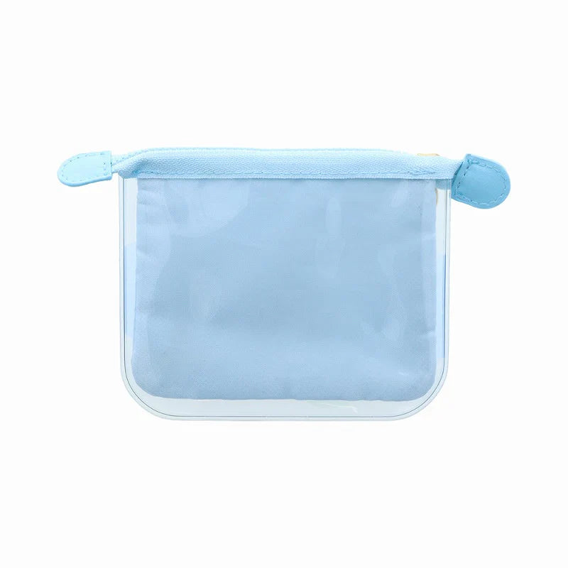 MOFUSAND | Clear Pouch Mini Flat MITTE H100×W170×D10mm (Shark)
