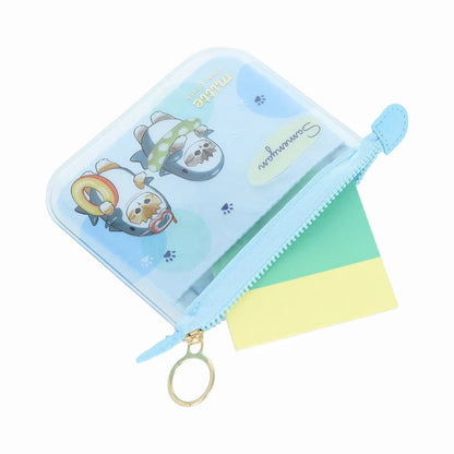 MOFUSAND | Clear Pouch Mini Flat MITTE H100×W170×D10mm (Shark)