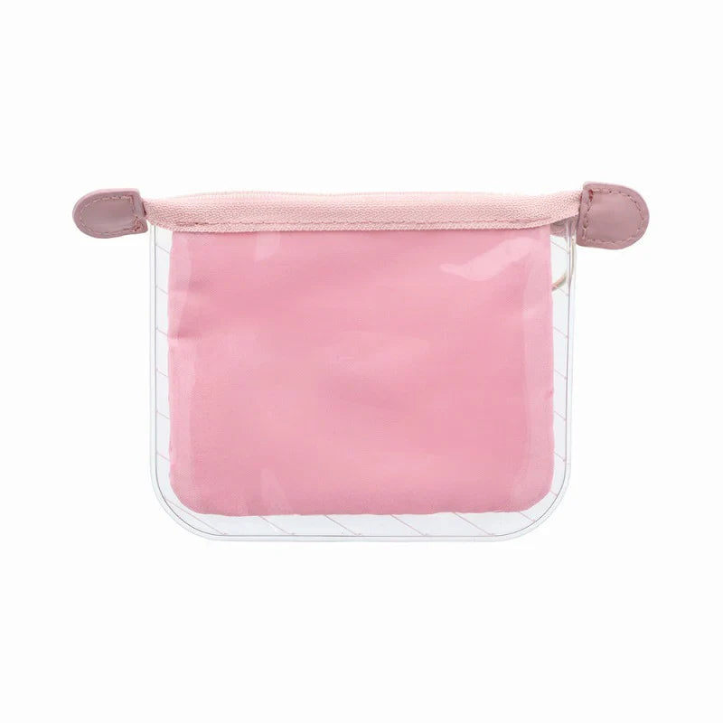 MOFUSAND | Clear Pouch Mini Flat MITTE H100×W170×D10mm (Angel Nyan)