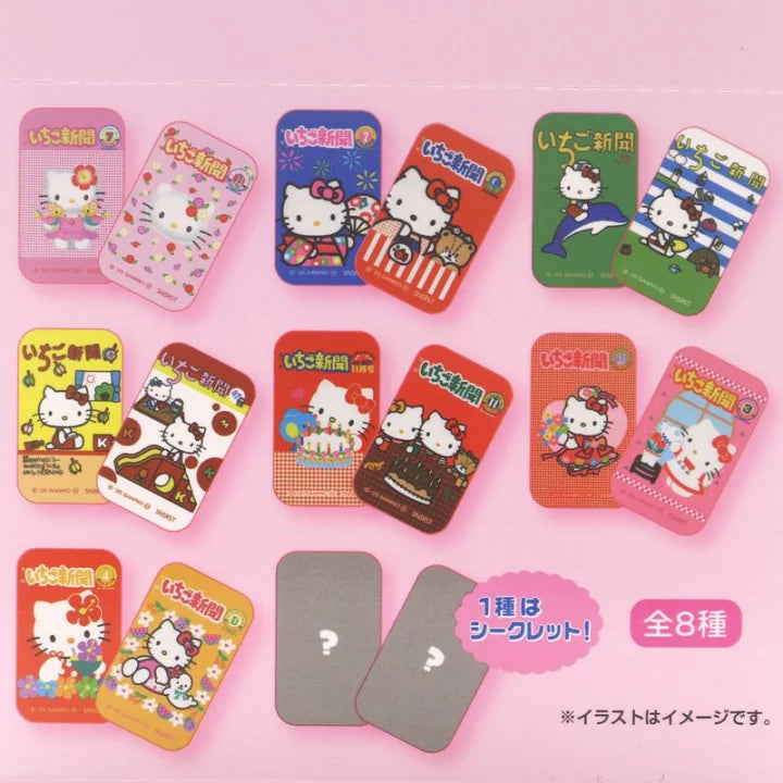 SANRIO | Hello Kitty Secret Can Badge 2 Set Blind Box A 30×8×48mm (Strawberry Newspaper 50th Anniversary)