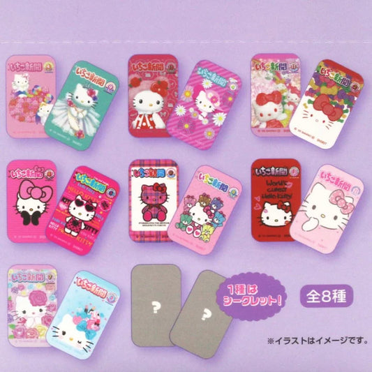 SANRIO | Hello Kitty Secret Can Badge 2 Set Blind Box B 30×8×48mm (Strawberry Newspaper 50th Anniversary)