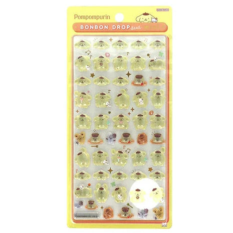 Bonbon Drop | Sanrio Pompompurin Pom Pom Purin Seal 3D Sticker 95×170×5mm