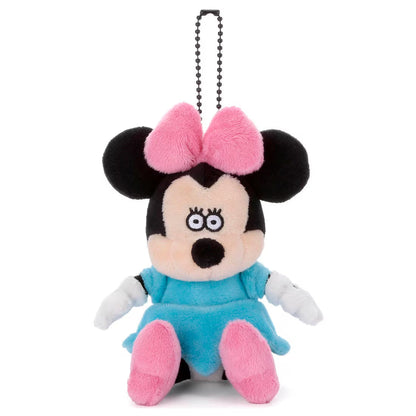 DISNEY x Seiji Matsumoto | Minnie Mouse Mascot Holder Plush Keychain Bag Charm W95 x H120 x D70mm