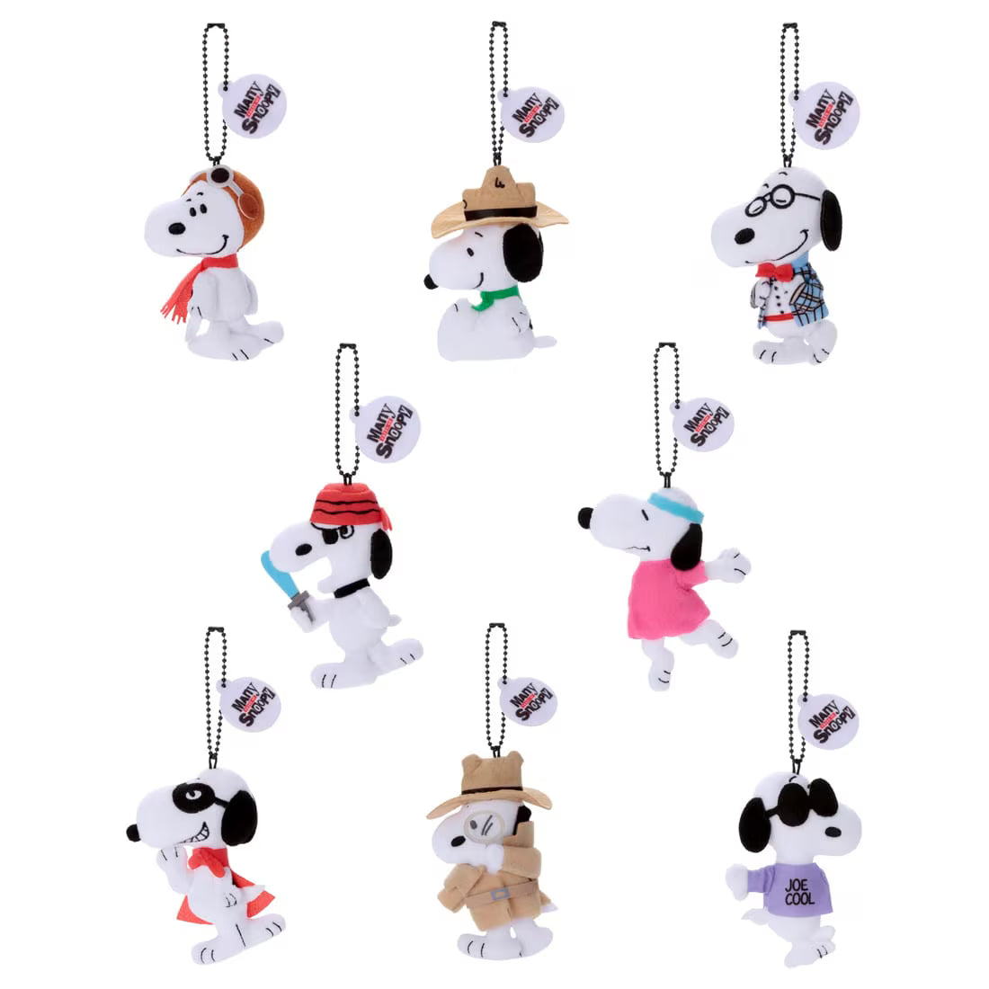 PEANUTS | Snoopy Secret Mascot Holder Mini Keychain Blind Box 70x90x25mm (Shipped Randomly)