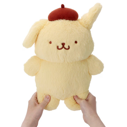SANRIO | PomPomPurin Pom Pom Purin  Pyokorin Plush Toy 250x340x145mm (Full And Happy Pudding 30th anniversary)